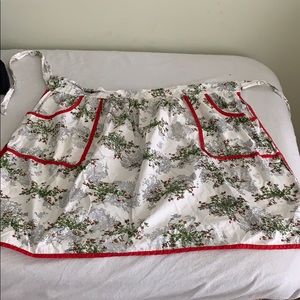 Vintage apron - ties around waist